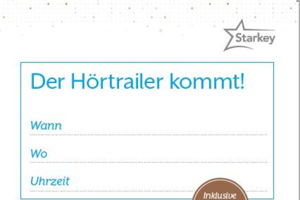 Der Hörtrailer kommt