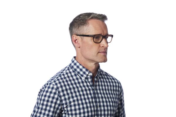 Omega AI CIC NW Brown Clear Brille Rechts