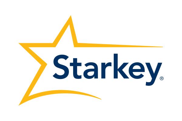 Starkey-Logo zweifarbig (CMYK)