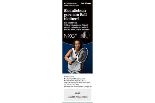 NXG AI Lifestyle Option 2 (Tennis)