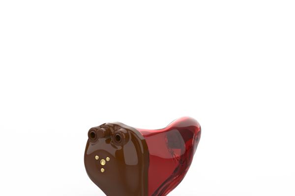 Omega AI ITC R dunkelbraun rot